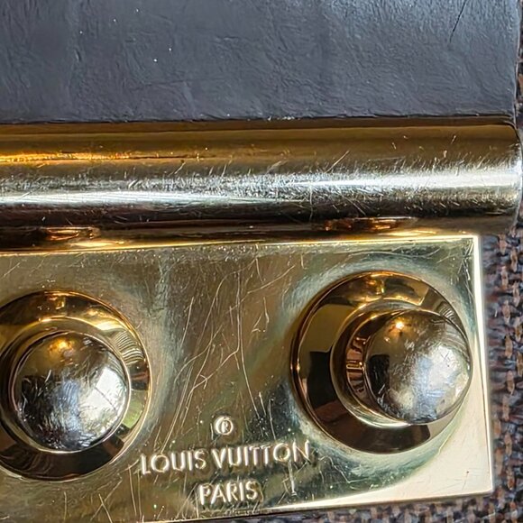 REDUCED@! Louis Vuitton Croisette Damier Ebene Crossbody Shoulder Handbag Duo - Picture 15 of 15